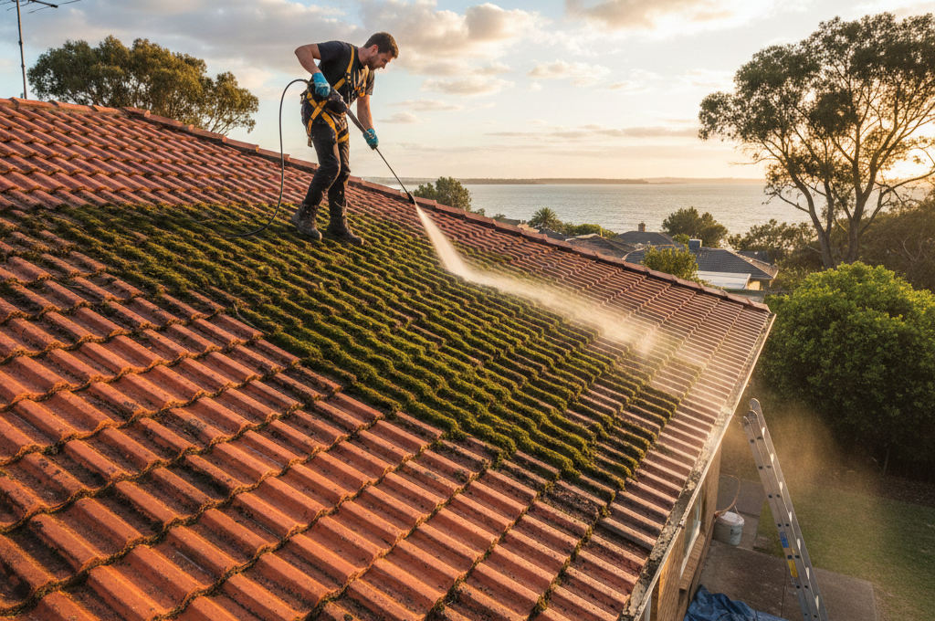 Roof Moss Removal Mordialloc - Stormproof Roofing