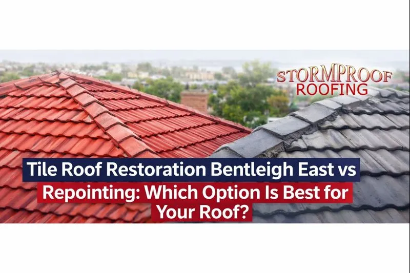Tile Roof Restoration Bentleigh East - Stormproof Roofing