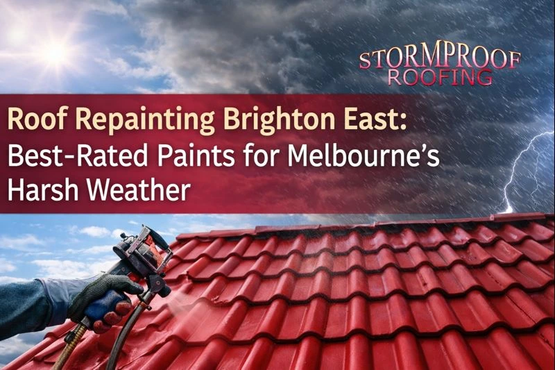 Roof Repainting Brighton East - Stormproof Roofing