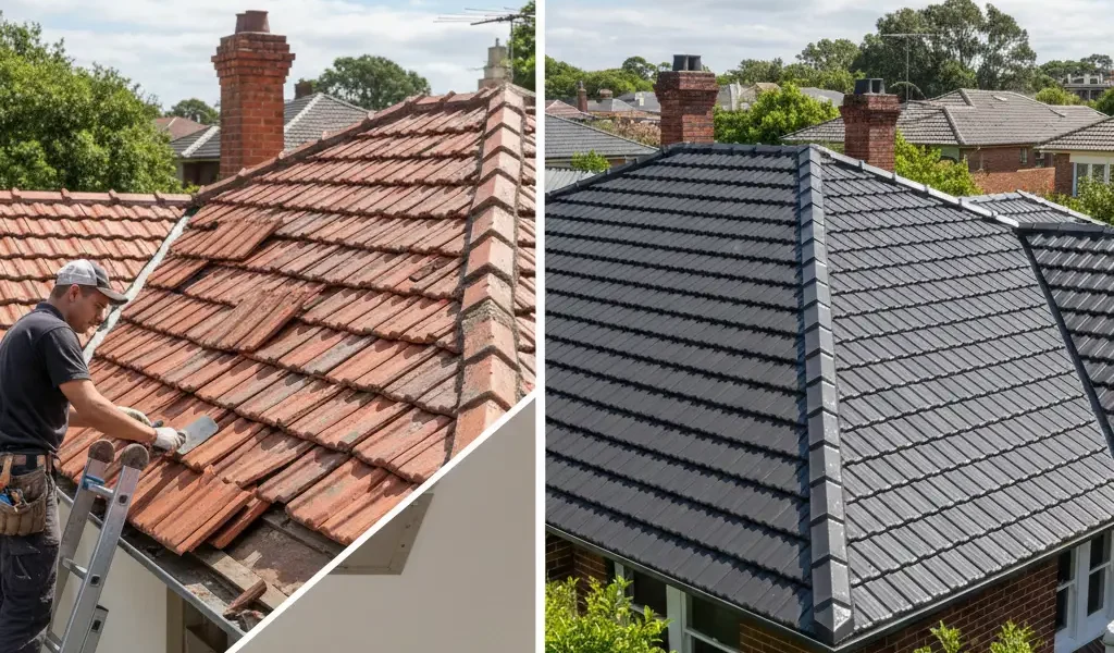 Tile Roof Restoration Bentleigh East - Stormproof Roofing