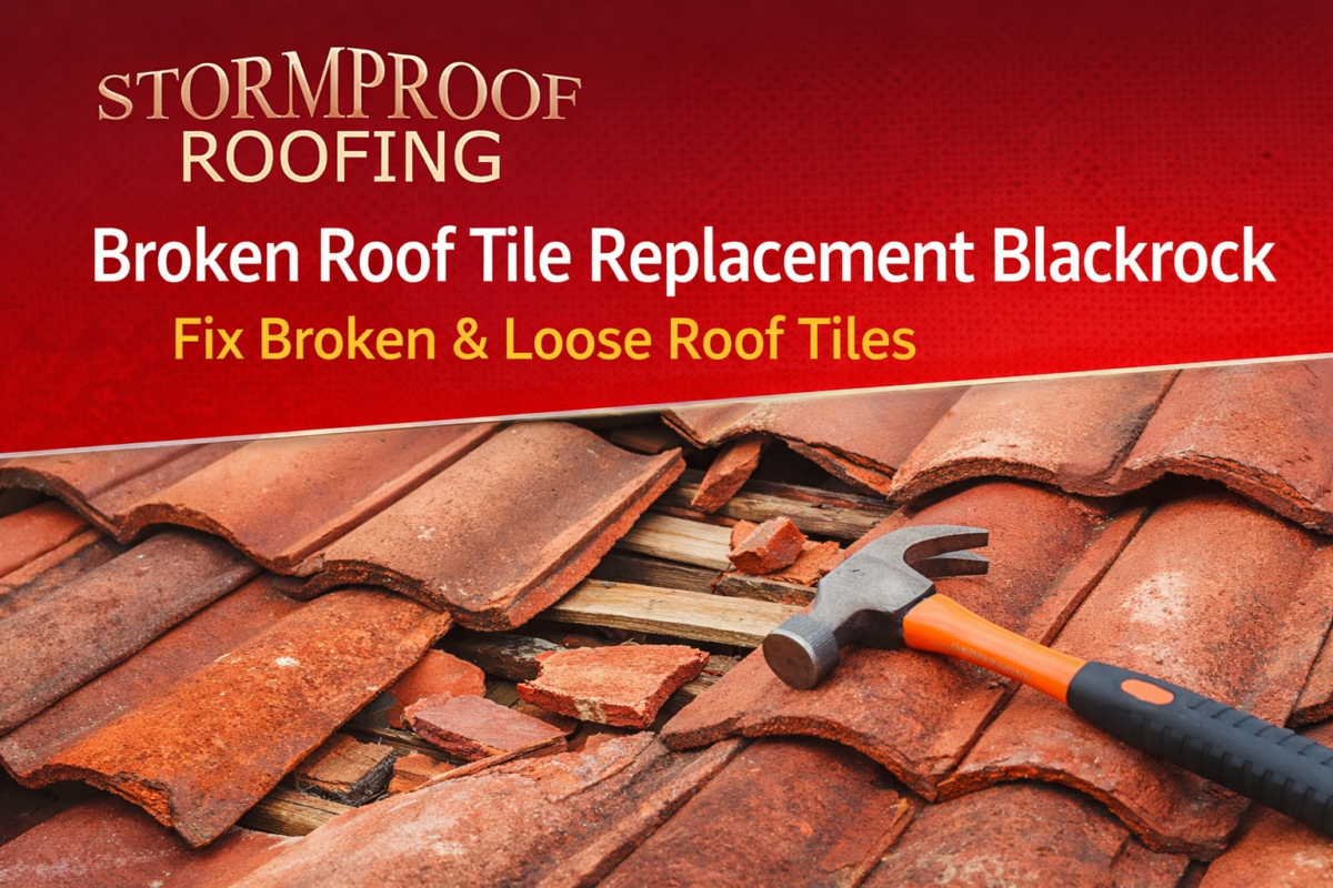 broken roof tile replacement Blackrock | Fix Broken & Loose Roof Tiles