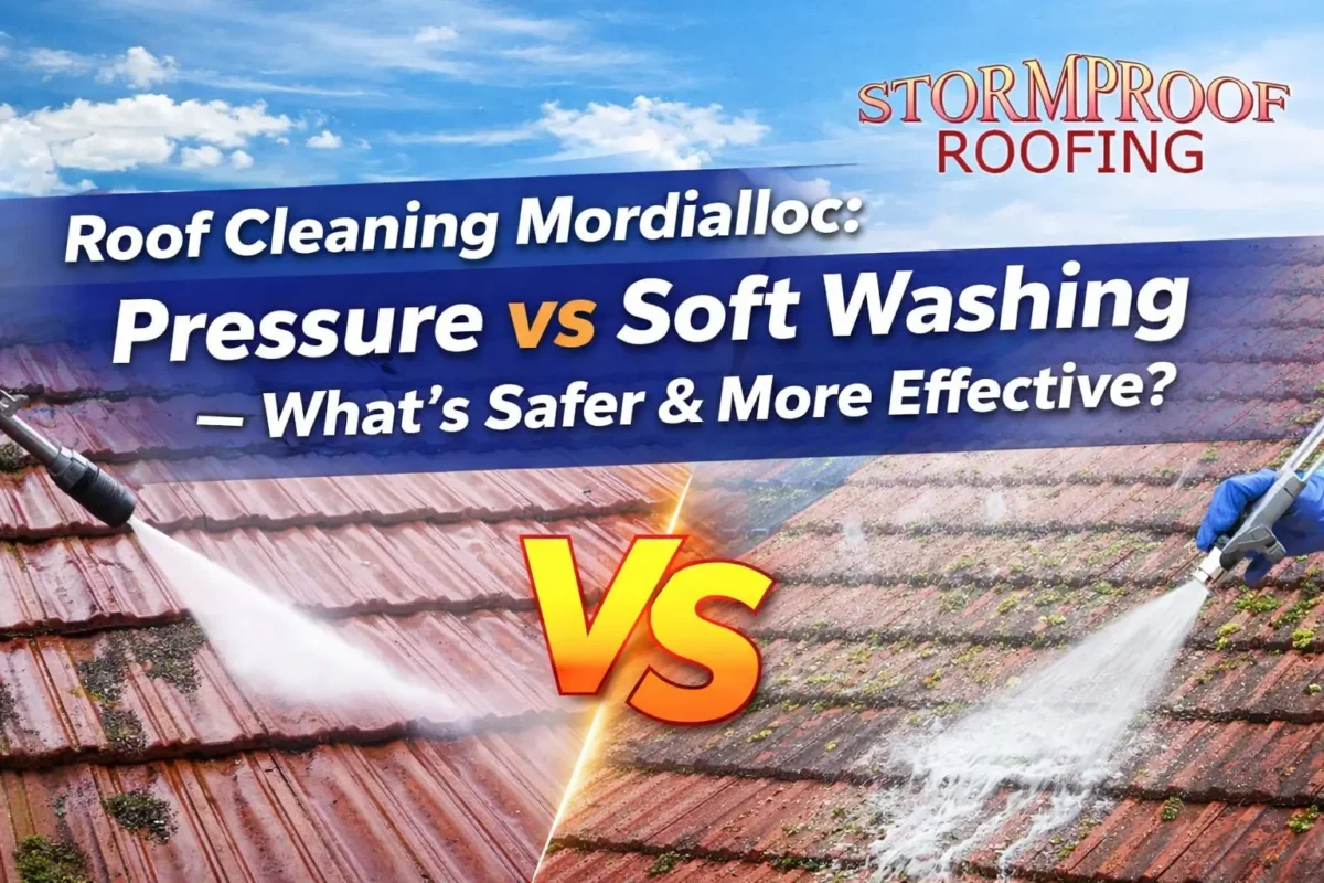 Roof Cleaning Mordialloc - Stormproof Roofing