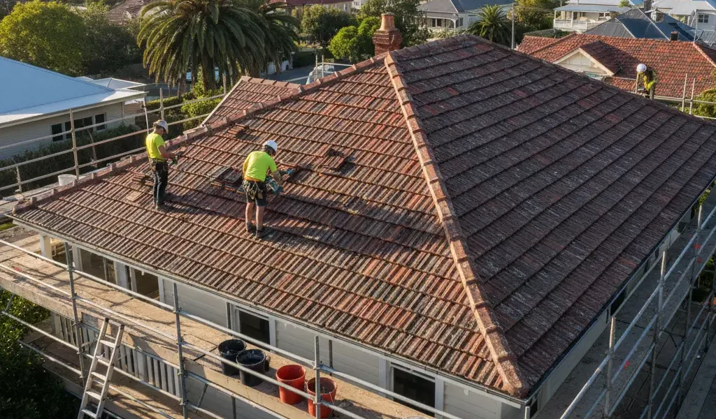 Tile Roof Restoration Brighton - Stormproof Roofing