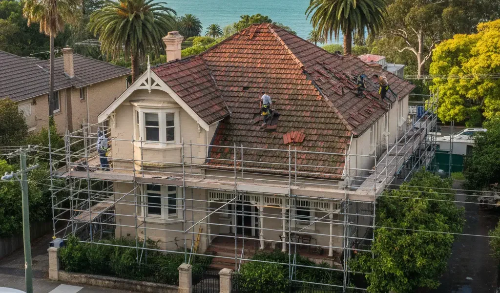 Tile Roof Restoration Brighton - Stormproof Roofing