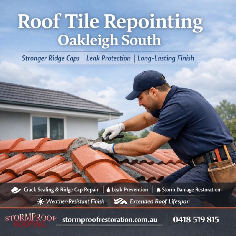 Roof Tile Repointing Oakleigh South