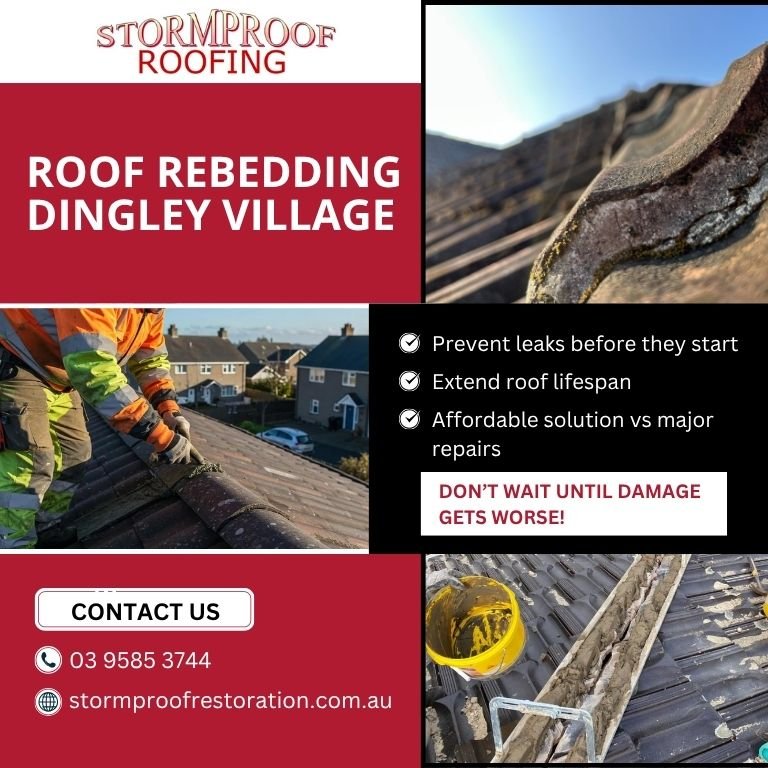 Roof Rebedding Dingley Village